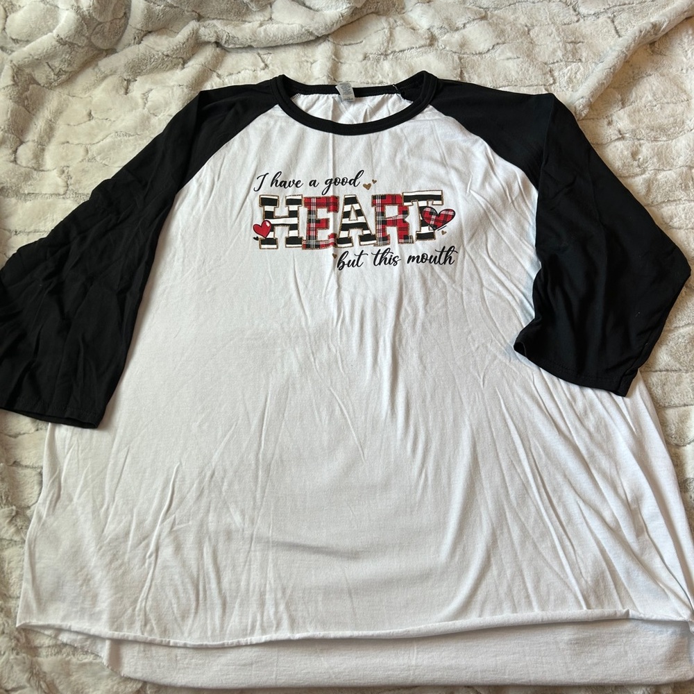 I have a good Heart but this Mouth Tee